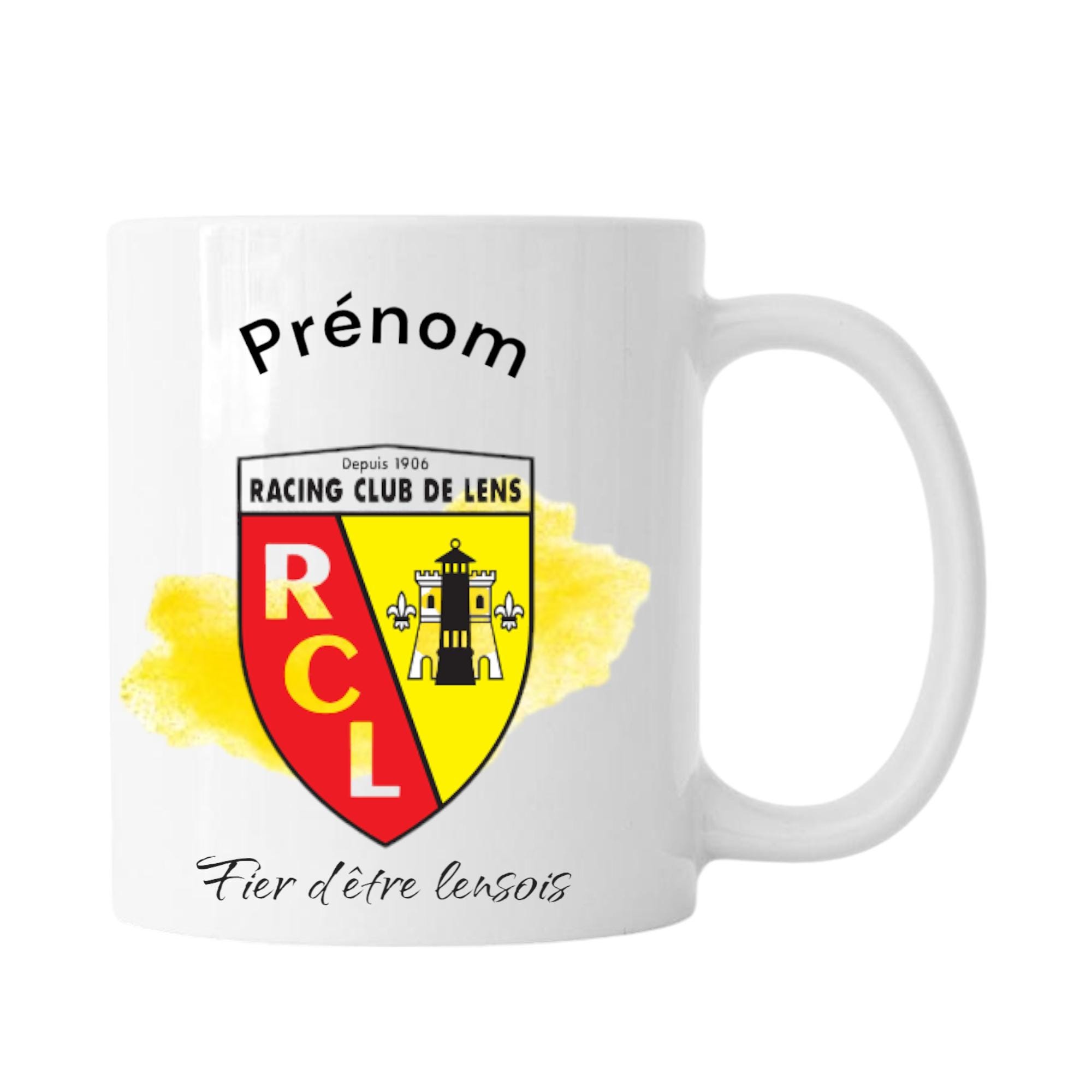 Mug Tasse Lens Personnalisable Football Fabriqué En France[u18116