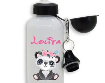 Personalized panda bottle 500ml