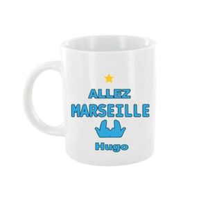 Personalized go marseille mug