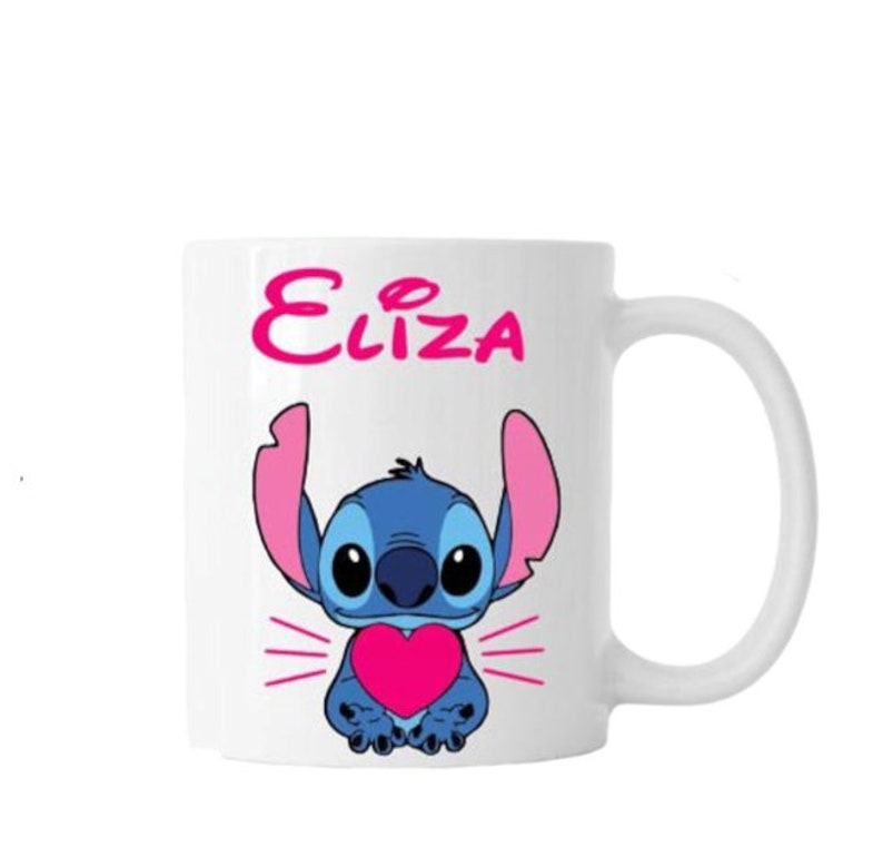 Personalized stitch mug image 1