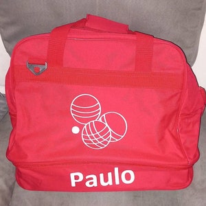 Personalized petanque sports bag LARGE image 5