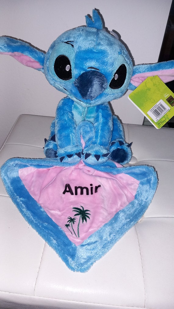 Personalized stitch plush cuddly toy