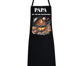 Personalized BBQ King Apron
