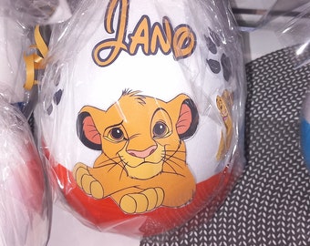 Personalized Easter egg With chocolates