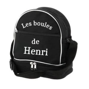Personalized petanque bag 3 balls