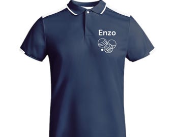 Polo sport pétanque personnalisé