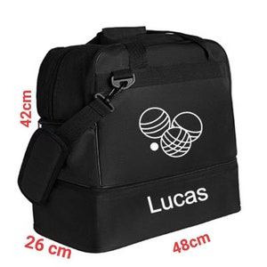 Personalized petanque sports bag LARGE image 4