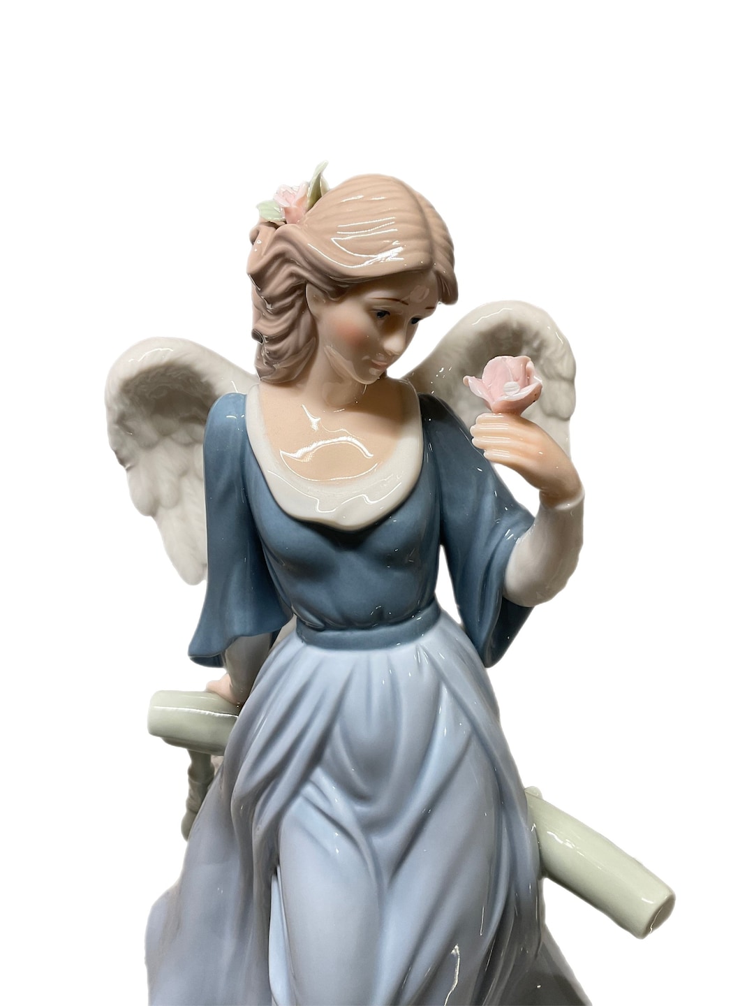 Grandeur Noel Collectors Edition PORCELAIN ANGEL 12 2001 - Etsy
