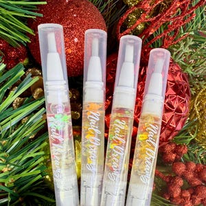 Holiday Cuticle Oil Pens – Classic & Shimmer – Singles or 4pc Set (Limited Time)
