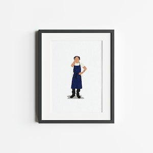 The Bear | Carmen &quot;Carmy&quot; Berzatto | Minimalist Movie Print | 5x7 Matte Paper Poster