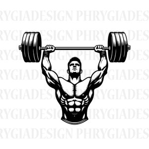 Bodybuilder Svg , Muscle Man Svg , Gym Svg , Bodybuilding Clipart , Bodybuilder Shirt Svg , Workout Svg , Fitness Svg , Weightlifting Svg