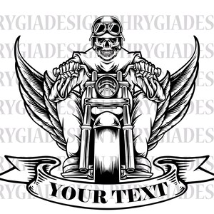 Motorcycle Rider Svg , Motorcycle Svg , Motorcycle Skull Svg , Chopper Svg , Motorcycle Skeleton Svg , Rider Svg , Digital Download