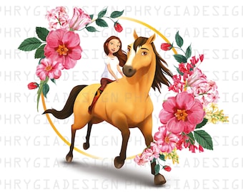 Spirit PNG , Spirit Horse , Spirit Clipart , Horse Png , Spirit Riding , Animal printable , Lucky Prescott , Digital Download