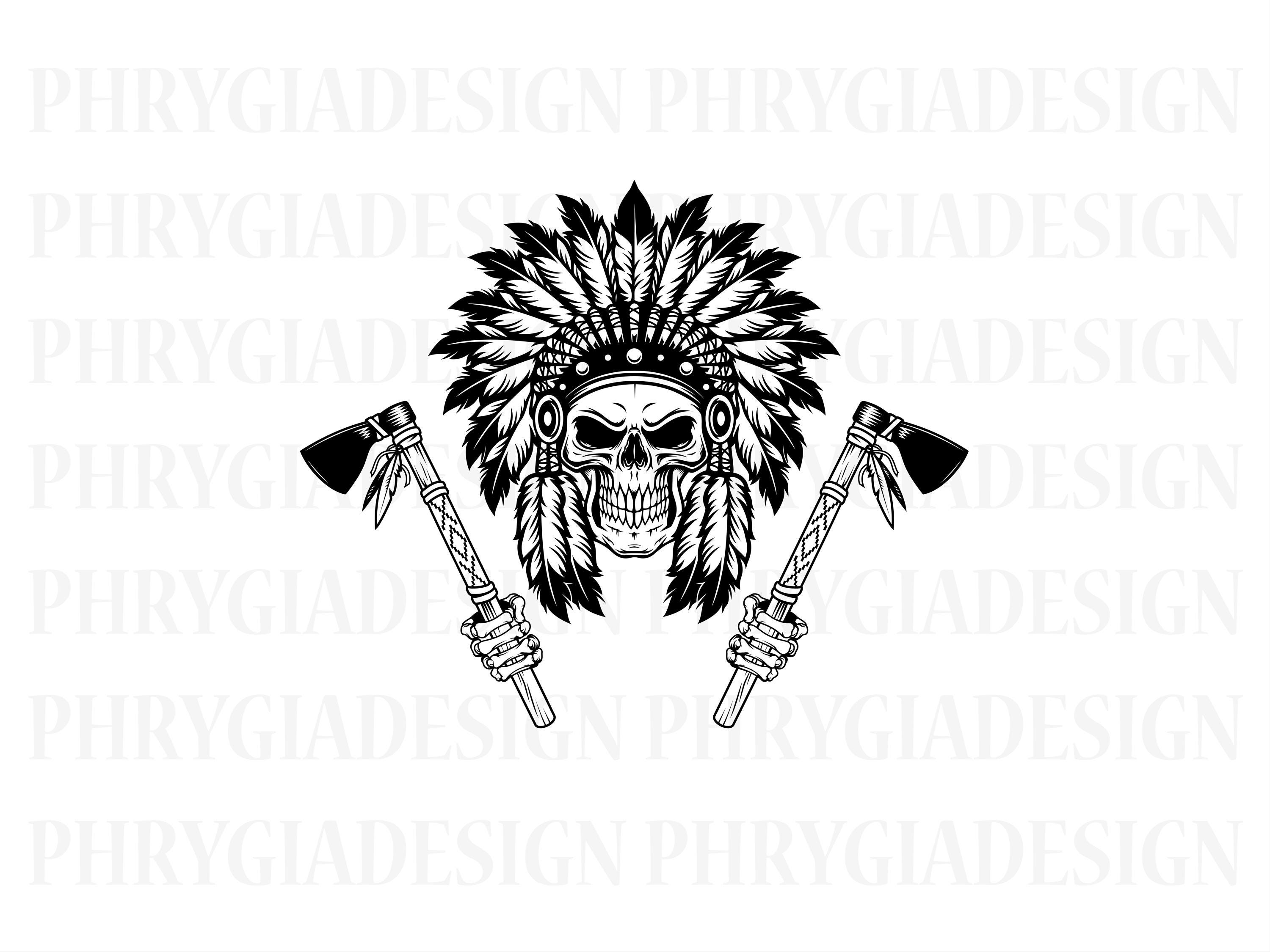 ndanerfgur Black Hawk Häuptlng ndaner Fox H 23 cm Tomahawk