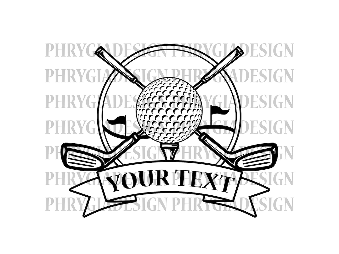 Golf Svg Png , Golf Name Frame Svg , Golf Monogram , Golfing Svg , Golf ...