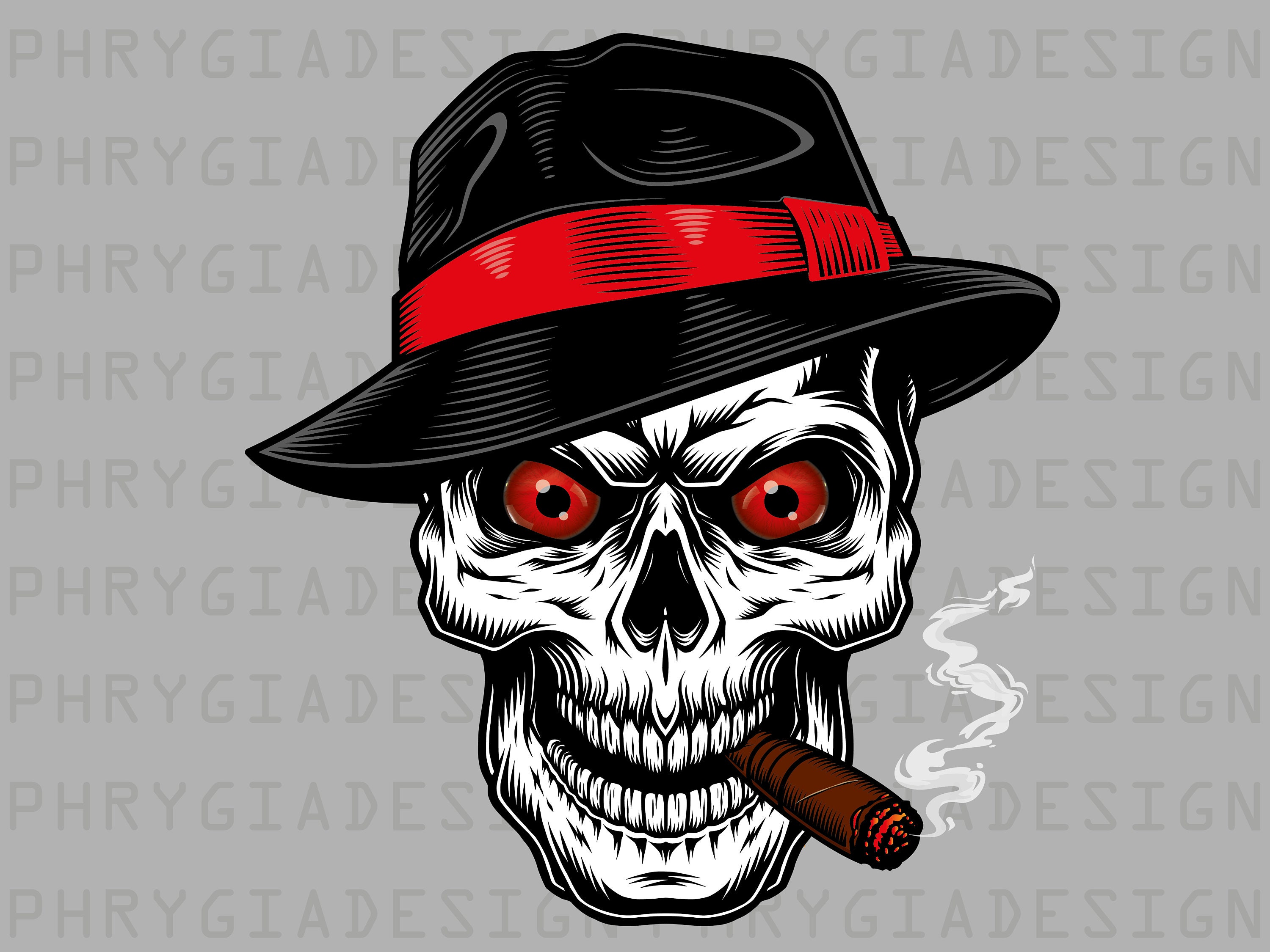 Gangster Png Skull Clipart Gangster Skull Mafia 