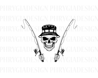 Skallefiskare Svg, Skallefiske Svg, Fiskartröja Svg, Fiskesvg, Fiskespösvg, Fiskarsvg, Fisksvg, Digital nedladdning