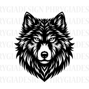 Wolf Svg , Wolf Png , Wolf Shirt Svg , Wild Animals Svg , Wolf Clipart , Wolf Head , Animal Svg , Wolf Vector , Instant Download