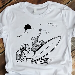 Surfing Skeleton Svg , Surfer Svg , Surfing Svg , Surfboard Svg ...