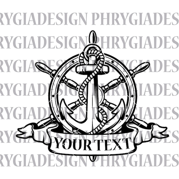 Anchor Svg , Rope Anchor Svg , Split Anchor Rope Svg , Boat Anchor Svg , Anchor Shirt Svg , Anchor Clipart , Anchor Png , Anchor Sublimation