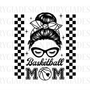 Mamá de baloncesto Svg, Mamá de baloncesto Svg, Camiseta de baloncesto Svg, Diseño de camiseta de mamá de baloncesto, Archivo de corte de baloncesto, Baloncesto Png
