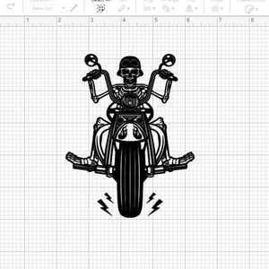 Motorcycle Rider Svg Png , Skull Biker Svg , Skeleton Rider Svg ...