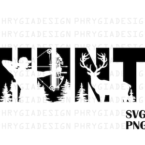 Rotwild-Jäger-Svg Png, Jagd-Svg, Jagd-Hirsch-Svg, Jagd-Shirt-Svg, Outdoor-Jagd-Svg, digitaler Download, Sofort-Download