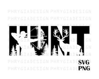 Deer Hunter Svg Png , Hunting Svg , Hunting Deer Svg , Hunting Shirt Svg , Outdoor Hunting Svg , Digital Download , Instant Download