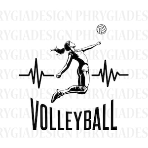 Volleyball Player Svg , Volleyball Cut File , Volleyball Mom Svg , Volleyball Ball Svg , Volleyball Player Png , Svg Sweatshirt