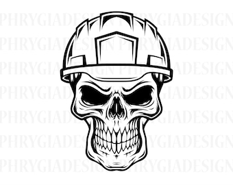 Skull With Hard Hat Svg Png , Construction Svg , Engineer Svg , Construction Shirt , Hard Hat Svg , Digital Download , Instant Download