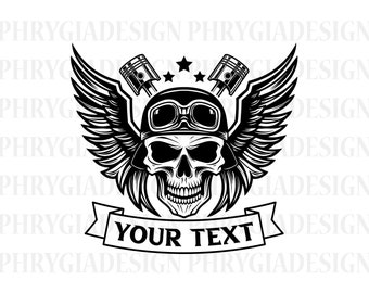 Motorcycle Skull Svg Png , Motorcycle Svg , Motorcycle Skeleton Svg , Biker Skeleton Svg , Motorcycle Rider Svg , Chopper Svg , Biking Svg