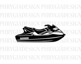 Jet Ski Svg, Jetski Svg, Skidoo Svg, Wave Runner Svg, Extreme Sports Svg, Pobieranie cyfrowe, Natychmiastowe pobieranie