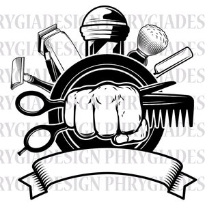Barbershop Svg Png , Hair Stylist Svg , Barber Svg , Barber  Png , Digital Download , Instant Download