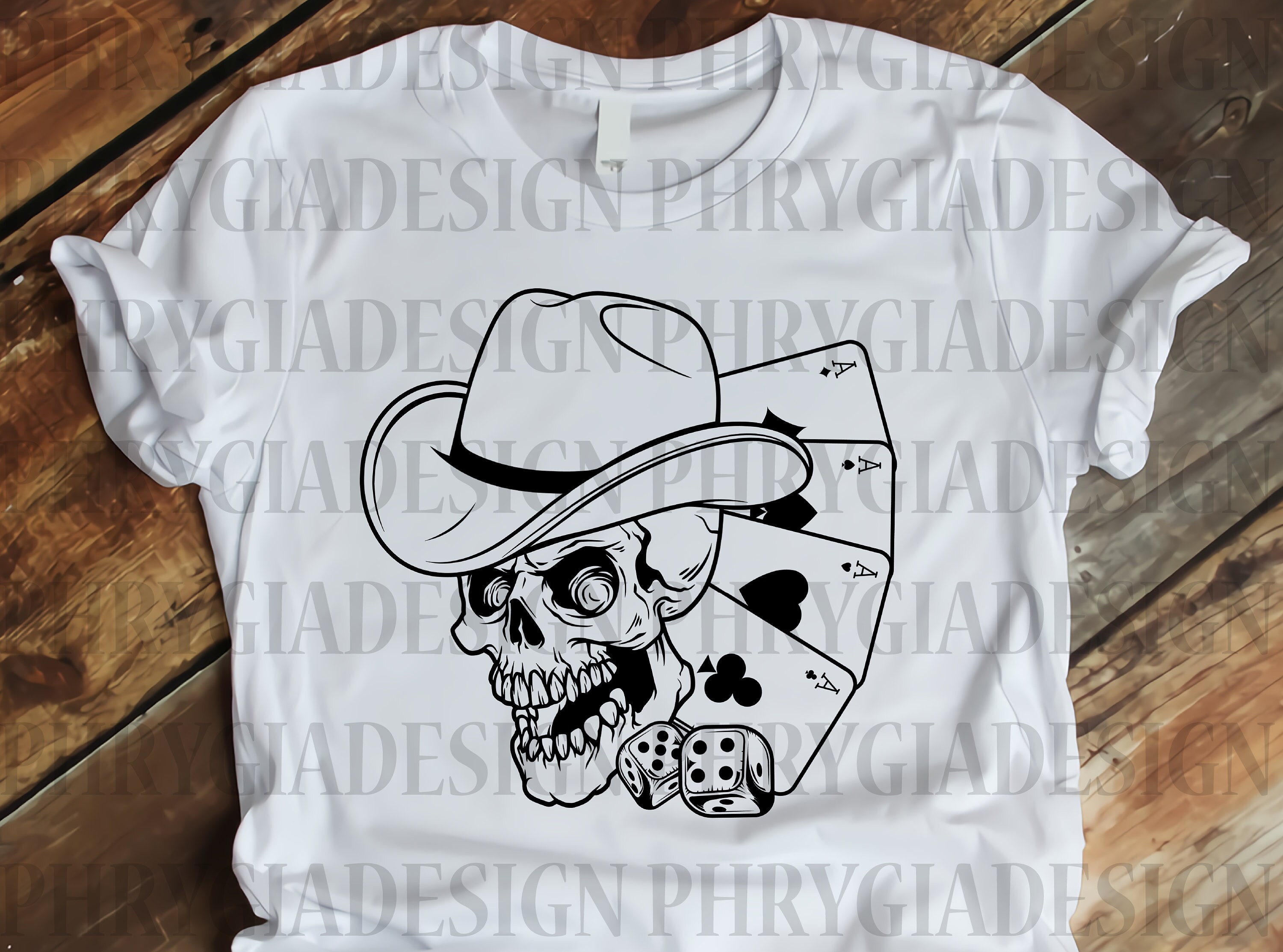 Skull Gambler Svg , Cowboy Skull Svg , Playing Cards Svg Skull Gambler Svg , Cowboy Skull Svg , Playing Cards Svg