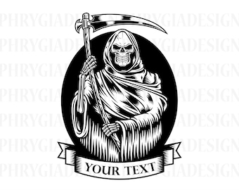 Grim Reaper Svg Png , Skeleton Svg , Death Svg , Horror T-Shirt , Grim Reaper Shirt , Halloween Svg , Skull Svg , Digital Download
