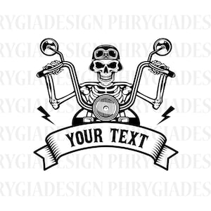 Motorcycle Rider Svg Png , Motorcycle Svg , Motorcycle Skull Svg , Chopper Svg , Motorcycle Skeleton Svg