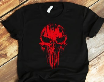 Punisher Skull Svg , Punisher Svg  , Punisher Silhouette , Punisher Shirt Svg , Punisher Png , Punisher Clipart , Skull Svg