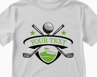 Golf Svg , Golf Name Frame Svg , Golf Monogram Svg , Golfing Svg , Golf Ball Svg , Golf Clipart , Digital Download , Instant Download