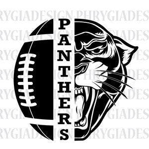 Panthers Svg Png , Football Svg , Panthers Shirt Svg , Football Mom Shirt , Panther Svg , Panthers Clipart , Digital Download , Panther Png