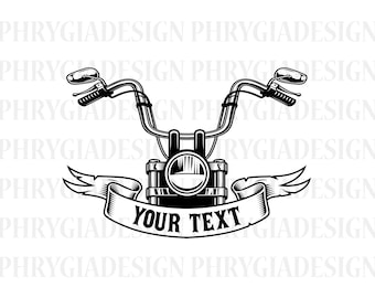 Motorcycle Handle Bars Svg , Handlebars Svg , Motorcycle Svg , Biker Svg , Biker Shirt Svg , Motorcycle Clipart , Digital Download