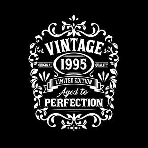 30th Birthday Svg , 30th Birthday Shirt , Vintage 1995 Svg , 1995 Aged To Perfection , Aged To Perfection Svg , 30th Birthday Gift Idea