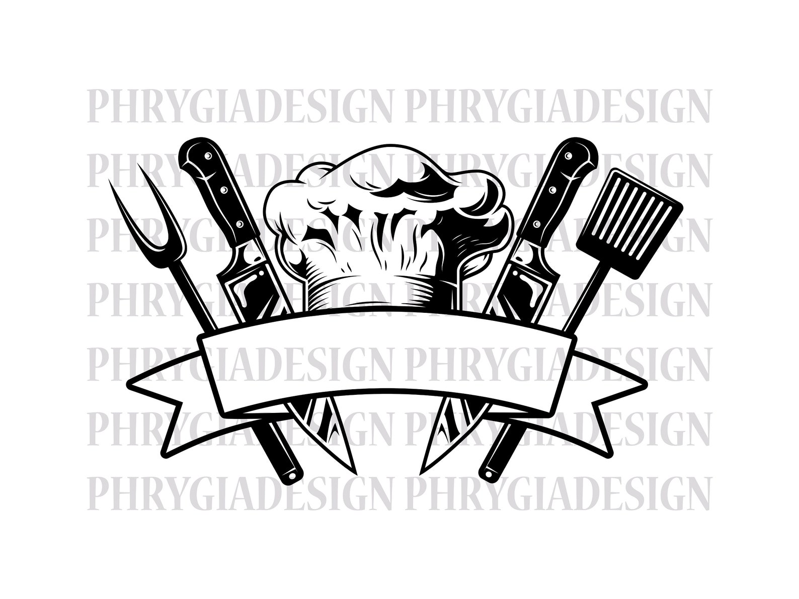 Chef Tools Svg Png , Chef Svg , Restaurant Svg , Cook Svg , Chef ...