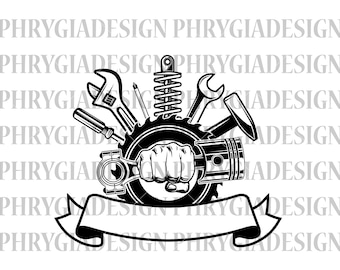 Mechanic Svg , Mechanic Tools Svg , Mechanic Shirt Svg , Wrenches Svg , Repair Tools Svg , Mechanic Png , Mechanic Dad Svg