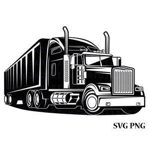 Truck Svg Png , Truck Clipart , Trucker Svg , Truck Driver Svg , Truck Svg , Trucking Delivery , Big Truck , Truck Cricut , Digital Download