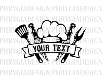 Chef Svg , Chef Tools Svg Png , Chef Clipart , Restaurant Svg , Cook Svg , Knife Svg , Digital Download , Instant Download