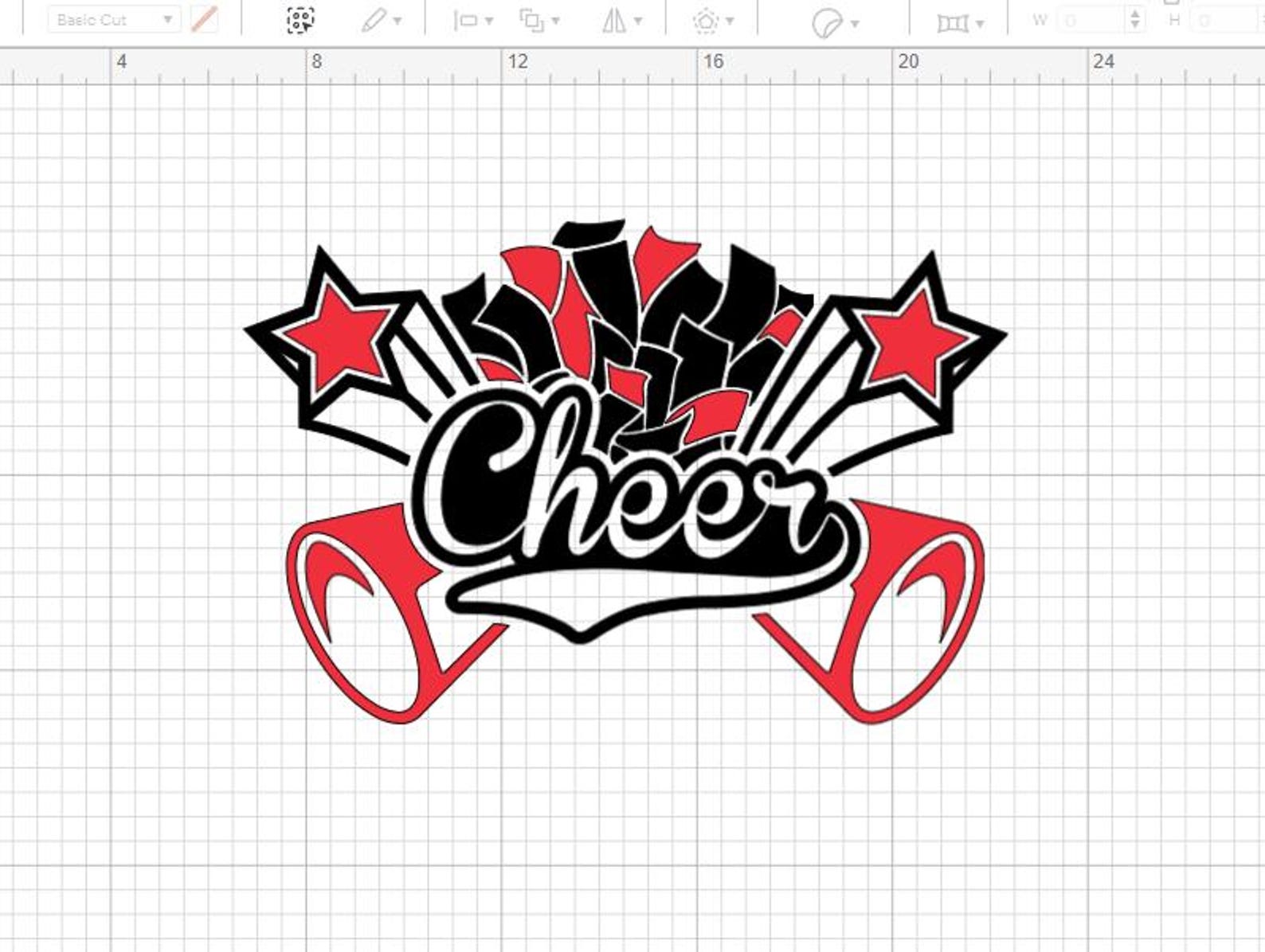 Cheer Cone Vector Cheer Svg Png , Cheerleader Svg , Cheerleading Shirt , Megaphone Svg ...