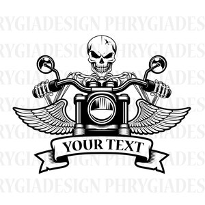 Motorcycle Rider Svg Png , Motorcycle Svg , Motorcycle Skull Svg , Chopper Svg , Motorcycle Skeleton Svg , Digital Download