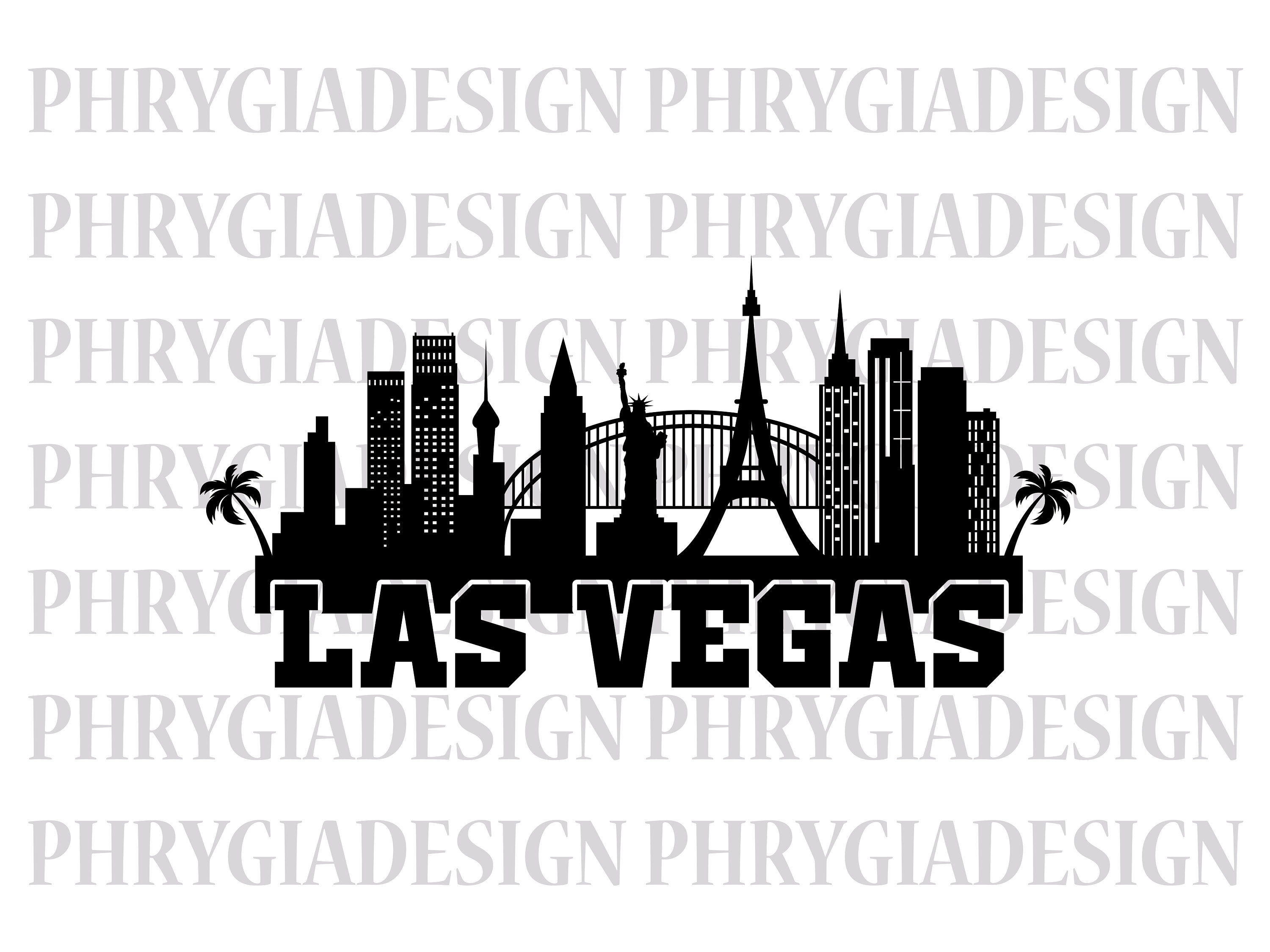 Las Vegas City Svg , Las Vegas Silhouette Svg , Las Vegas Skyline Svg , Las Vegas Png , Digital Download , Instant Download