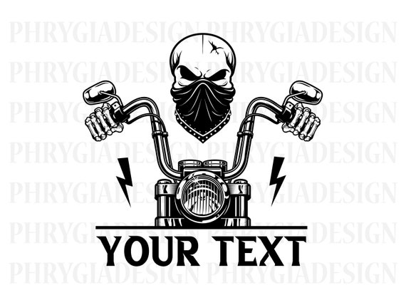 Motorcycle Rider Svg , Motorcycle Svg , Motorcycle Skull Svg , Chopper Svg , Motorcycle Skeleton Svg , Biking Svg , Digital Download