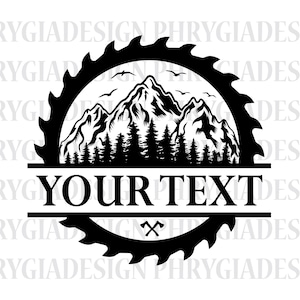 Wood Saw Blade Svg , Saw Blade Monogram , Saw Svg , Woodworking Svg , Carpentry Svg , Logging Svg , Logger Svg , Digital Download